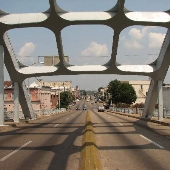 Edmund Pettus Bridge - Ala. River