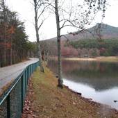 Cheaha Mountain Lake-Road